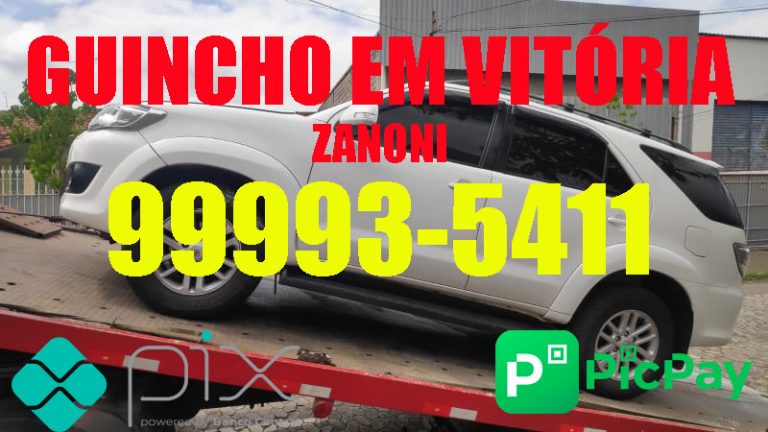 Guincho em Vitoria 24 horas 99993 5411 SW4 2