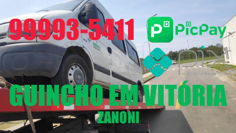 Guincho em Vitoria 24 horas 99993 5411 VAN AERO